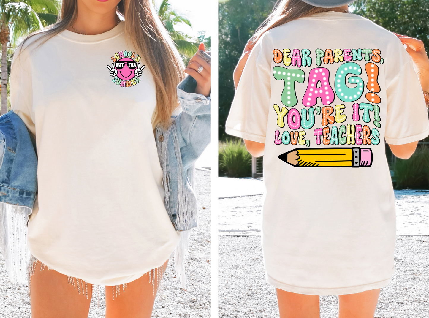Tag You're it Teacher Shirt