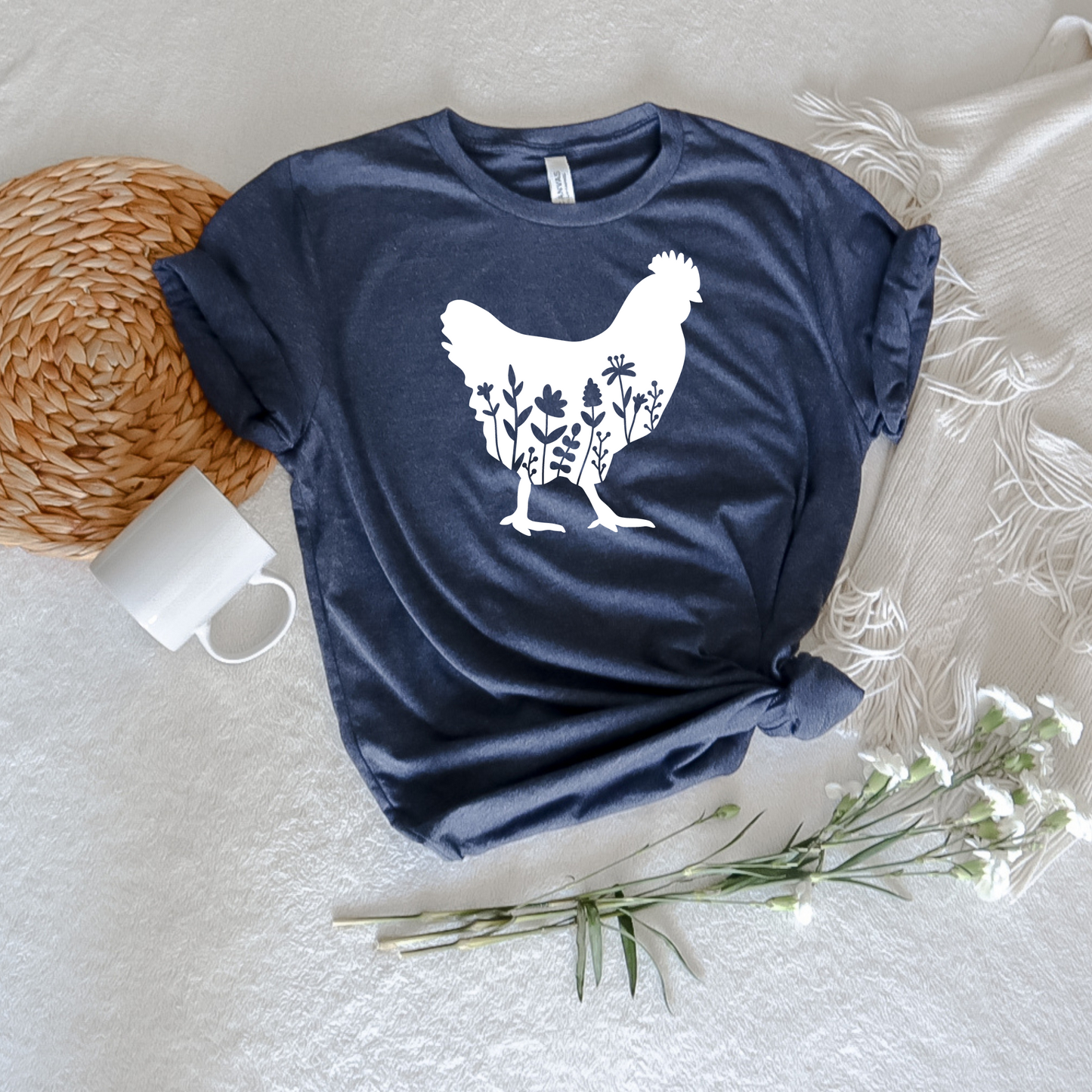 Floral Chicken