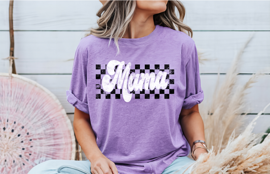 Mama Checkered Shirt