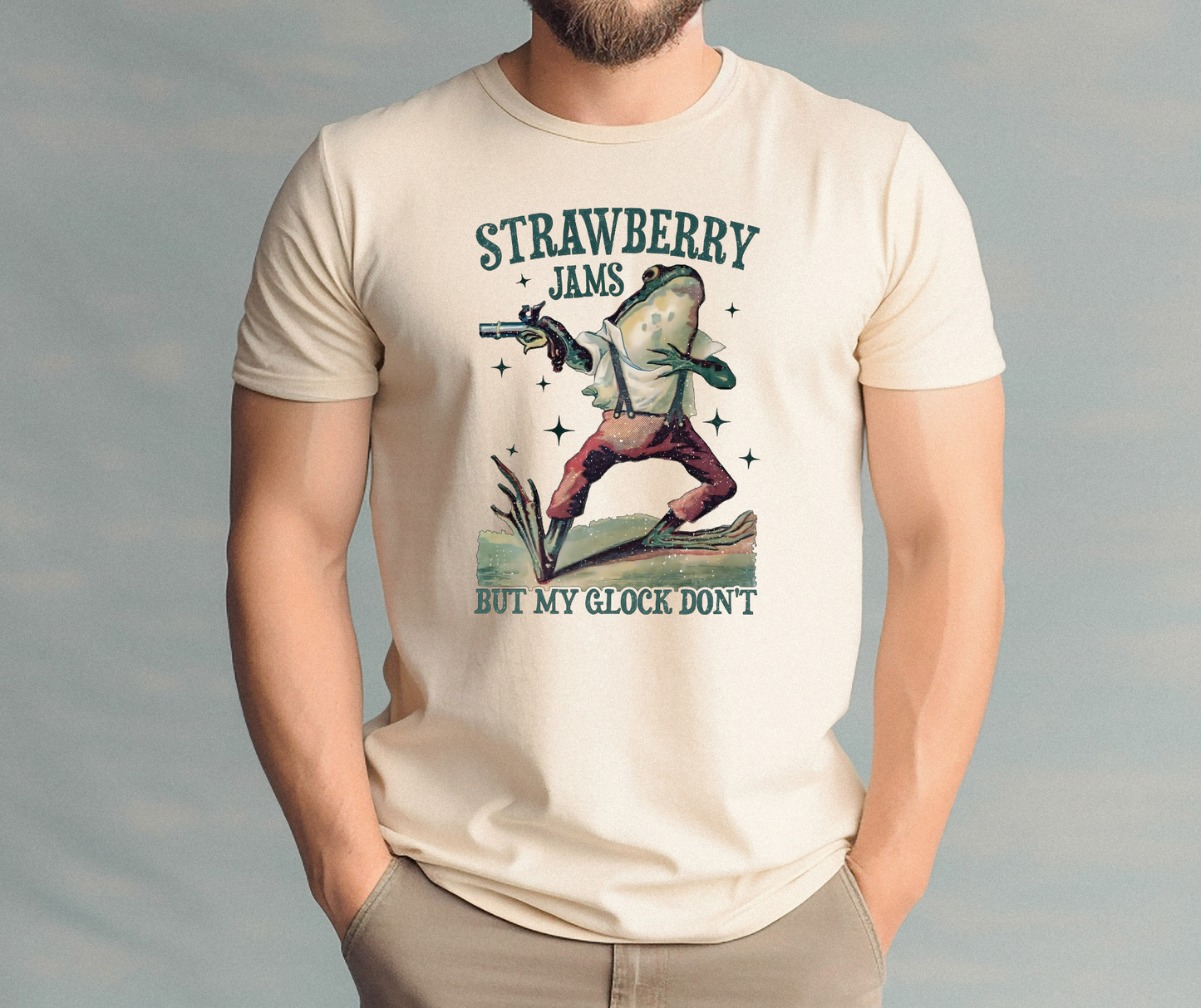 Strawberry Jams, But My Glock Don't Shirt