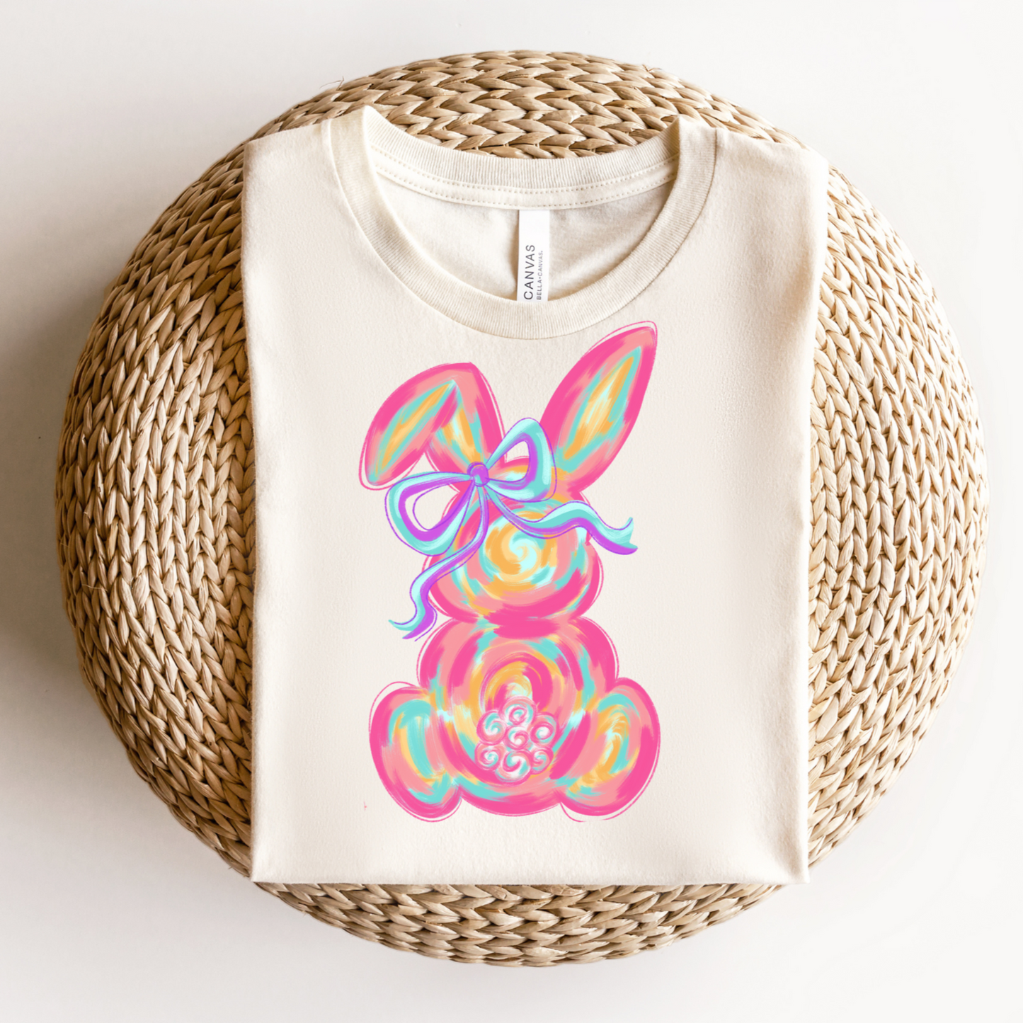 Colorful Bunny Youth Shirt