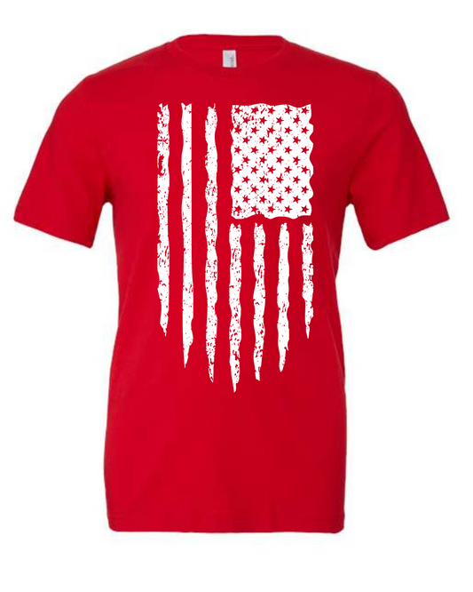4th of July American Flag Men's Shirt