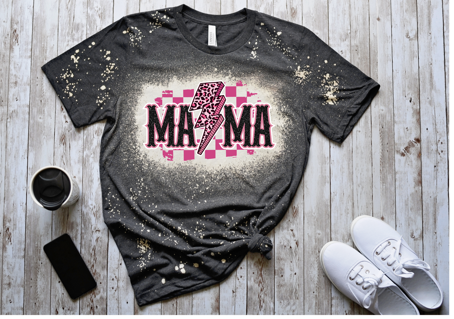 Mama Bleached Shirt